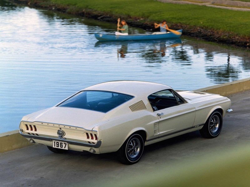 classic, muscle, mustang, g t, 1967, fastback, ford, 720P