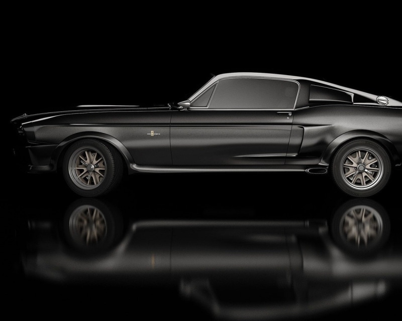 cars, 720P, shelby, ford, hd, Eleanor, x, art, gt, mustang