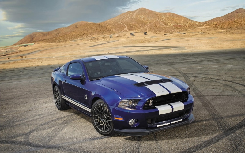 cars, cobra, mustang, shelby, 2014, gt, gt500, blue, ford, 2K