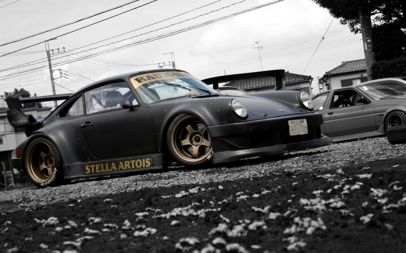 hd, coloring, welt, rauh, art, porsche 911, rauh welt begriff, selective coloring, technology, 1080P, cars, Porsche, begriff, selective, vehicles