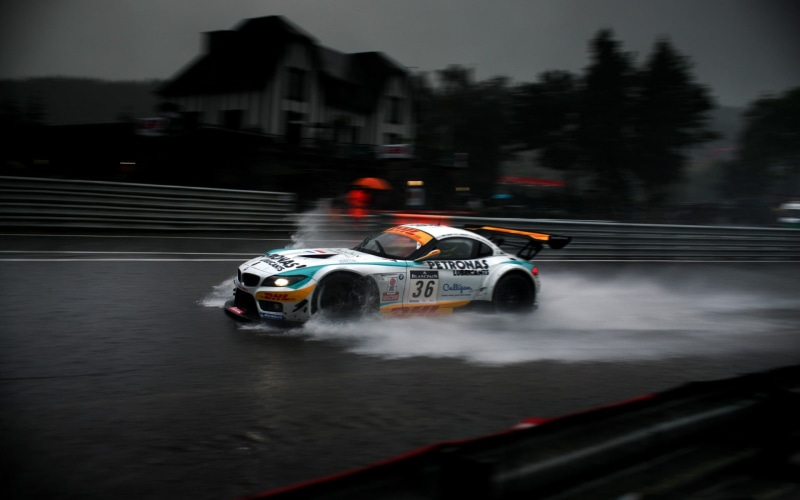 action, road, engine, competition, adrenaline, sports, racing, blurred motion, bmw, water, winning, driver, sports Team, BMW Z4, architecture, racecar