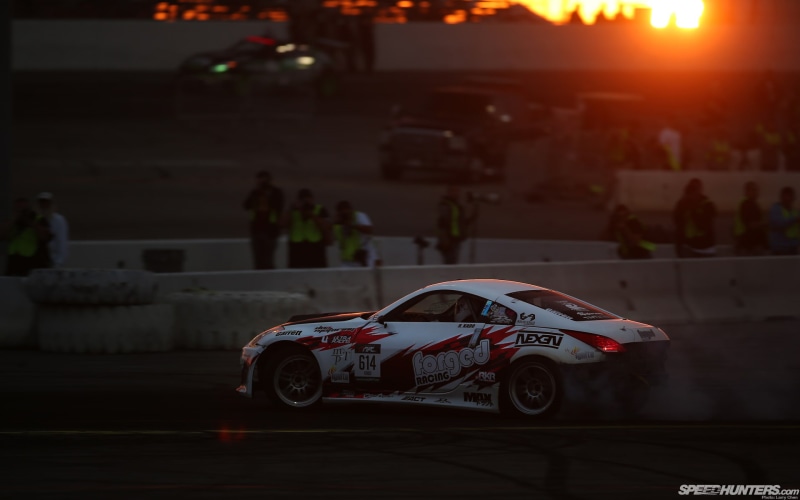 sunset, nissan, white, 1080P, red, cars, z, 350z, coupe, drift, hd
