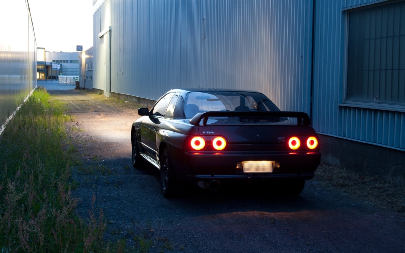 art, 2K, skyline, nissan, gtr, r, cars, hd
