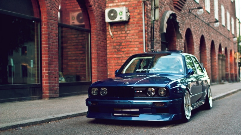 Blue, e, x, 1080P, hd, bmw, art, evolution, m, cars