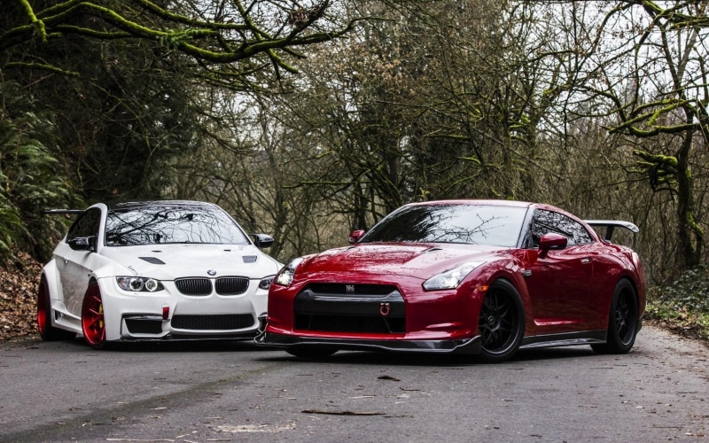 nissan, m, cars, bmw, 720P, gt, tuning, r, gt-r, e