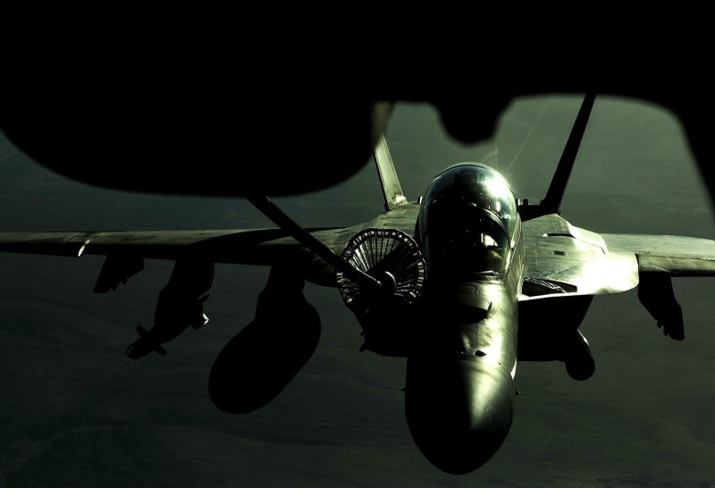 Refuelling, Boing F/A-18F Super Hornet, 720P, military aircraft, aircraft