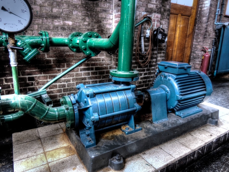 wervelstroompomp, pipeline, no people, 2K, day, connection, impulspomp, architecture, technology, Centrifugal Pump, metal industry, machine part, Industry