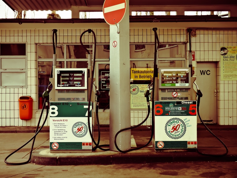 color, assorted, petrol stations, tank, 4K, power supply, white, western script, fuel, metal, text, retro, technology, wall - building feature, outdoors