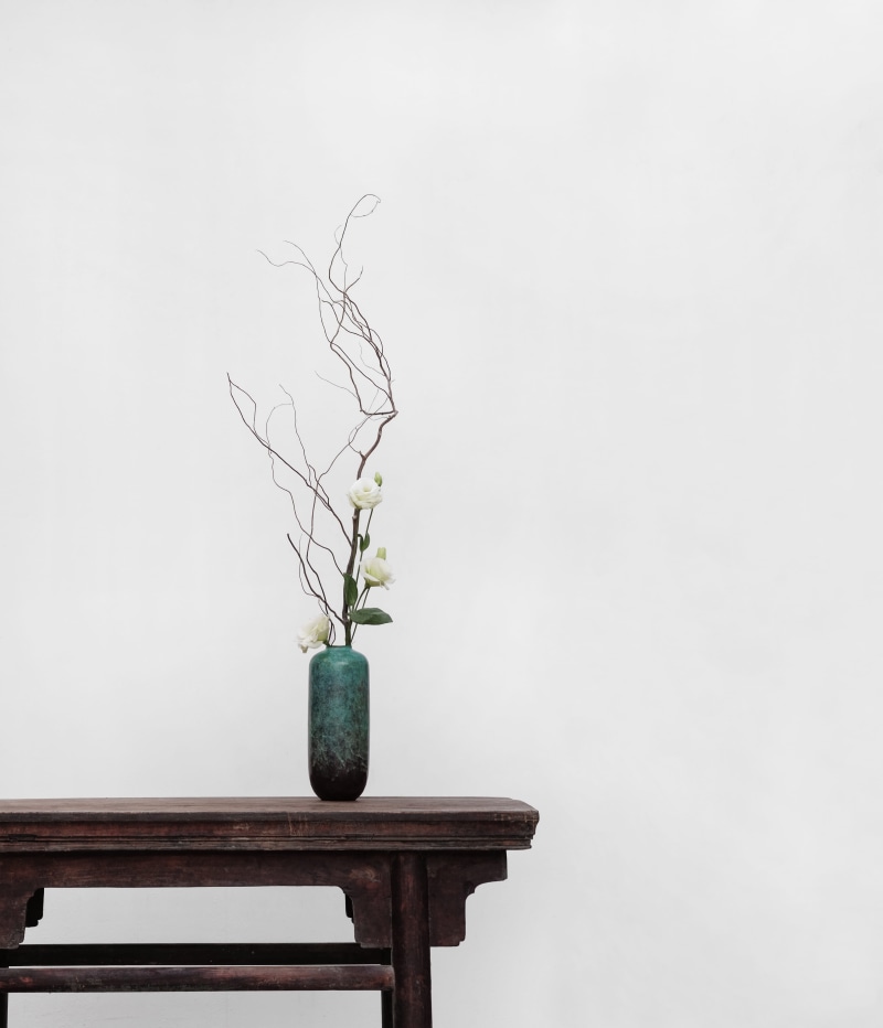 art, rose, wooden, oriental, domestic Room, wall - Building Feature, wood - Material, leaf, flowers, no People, flower Pot, interior design, vase, twig