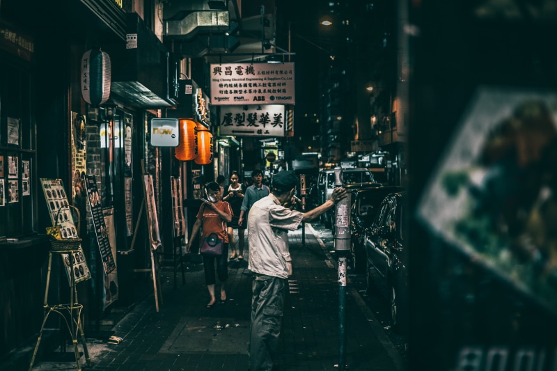 architecture, communication, asium, crowd, lonely, illuminated, adult, people, chinese, waiting, elderly, stores, script, lifestyles, women, vibe, person
