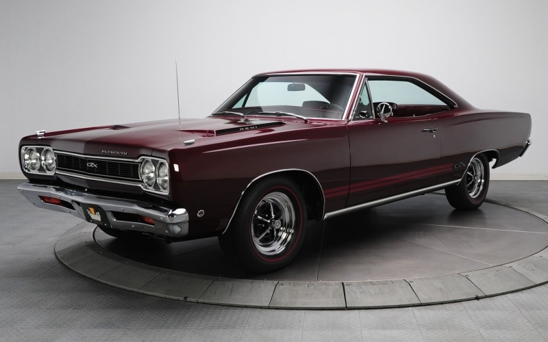 history, wealth, 1968 plymouth gtx, land Vehicle, convertible, muscle Car, 1080P, mode of transportation, luxury, obsolete, mode of Transport, burgundy