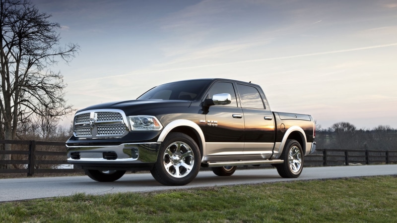 gray, road, crew, motor vehicle, pickup, field, outdoors, dodge, nature, grass, cloud - sky, silver colored, Dodge RAM, ram, plant, land vehicle, stationary