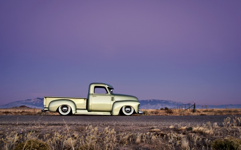 pick, 1080P, grey, vintage cars, single, chevy, pickup, classic cars, truck, old cars, cab