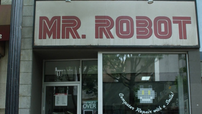 window, reflection, series, no people, western script, Mr. Robot, day, message, information, 1080P, glass - material, information sign, communication