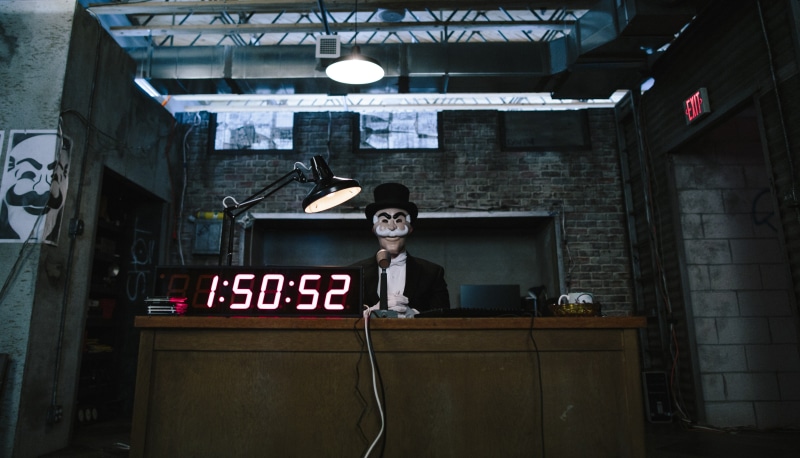 mr robot, lighting equipment, technology, one person, adult, occupation, young adult, 4K, illuminated, night, sign, 4k, casual clothing, communication