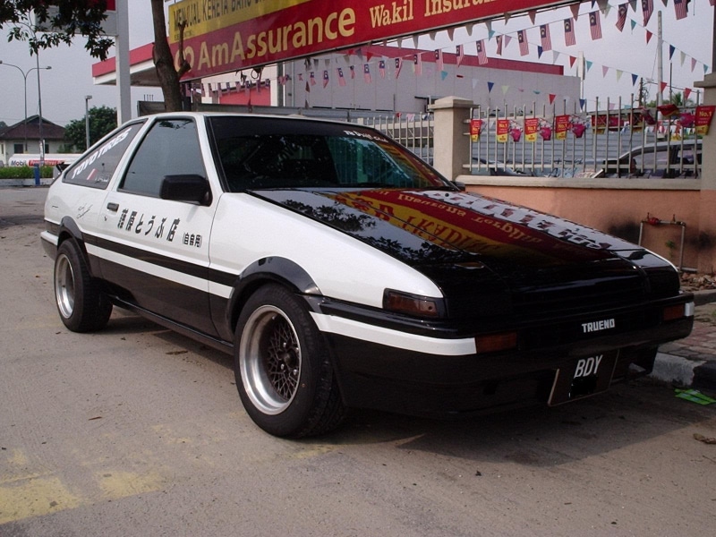 720P, takumi, market, trueno, ae86, initial, jdm, panda, vehicles, domestic, japanese, toyota, cars