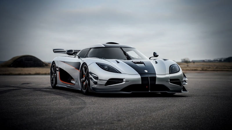 Koenigsegg Agera One:1, coupe, transportation, luxury, competition, sports car, Koenigsegg, road, Hypercar, land vehicle, motor racing track, silver, mode of transportation