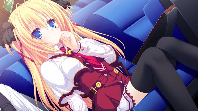 women, illustration, people, 1080P, dress, red, cute, blond, ribbon, low angle view, lunaris filia, art and craft, tilt, car, clip Art, wearing, technology