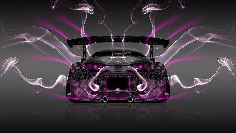 1080P, Toyota Supra, JDM, Tony Kokhan, Super Car, Colorful