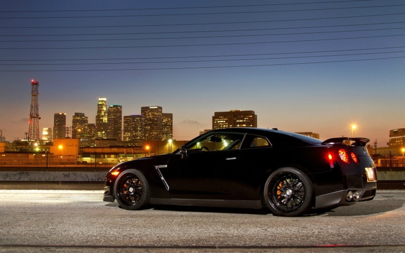 black, the city, nissan, no people, skyscraper, cityscape, city life, sky, transportation, architecture, mode of transportation, nature, city, road, illuminated