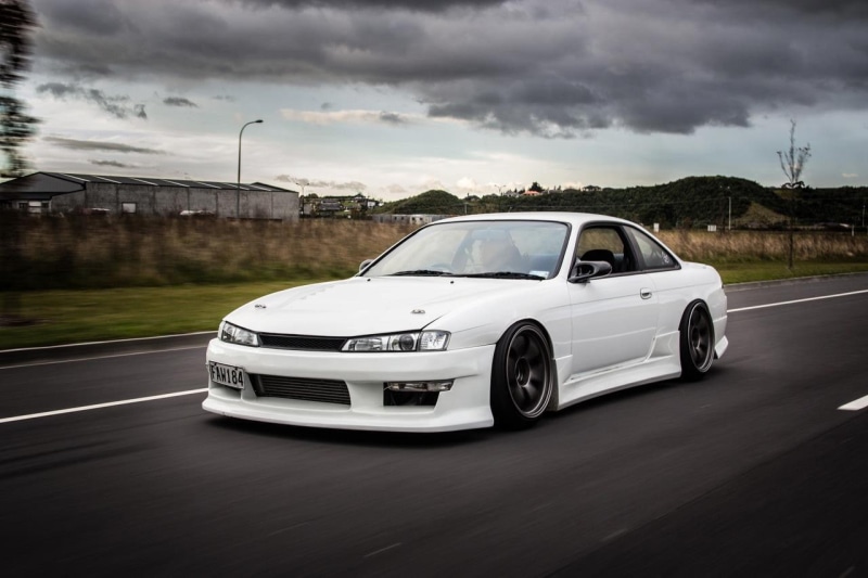 car nissan 200sx road stance tuning lowered jdm, 720P