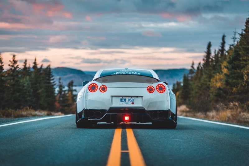 atlantic, blue, automotive, street, engine, luxury, day, forest, tire, headlight, rear-View Mirror, sport, germany, sports Race, reflection, sports, no People