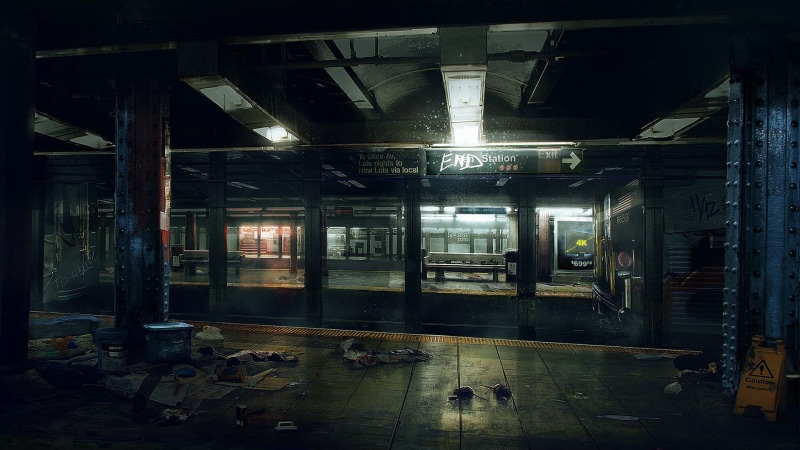 subway, Tom Clancys The Division, 1080P, concept art, video games, underground, computer game