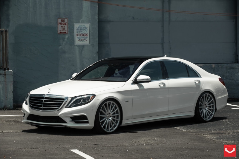 s550, wheels, tuning, vossen, white, 1080P, mercedes