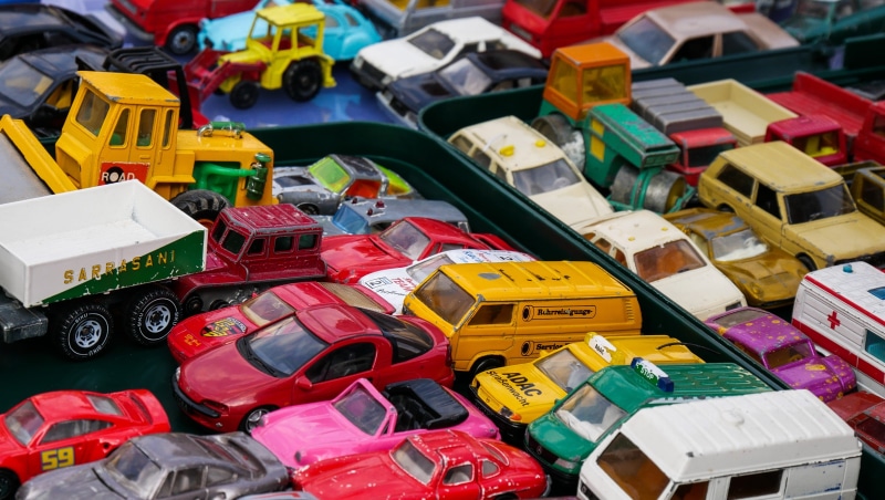 Vehicles, Traffic, street market, tilt shift, motor vehicle, toy car, multi colored, mode of transportation, police, large group of objects, high angle view