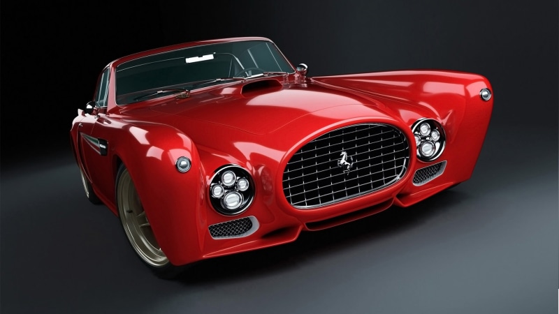 red, engine, mode of transportation, style, speed, drive, model, sports, grille, convertible, racer, wheels, transportation, motor, land vehicle, retro styled