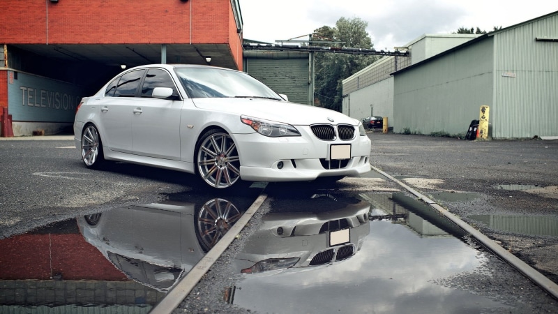 editorial, grille, industry, power, Desktop, Tuning, Car, road, wheel, new, parking Lot, BMW, technology, E60, modern, building exterior, engine, Beautiful
