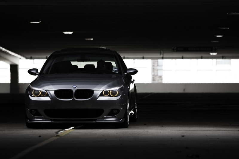 land Vehicle, sunglasses, photo, transportation, Parking, gray, car Show, no People, luxury, m, grille, Bmw e60, technology, e, reflection, indoors, day