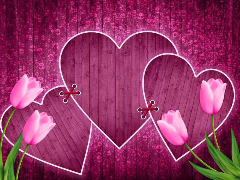 color, reason, positive emotion, 4K, flower head, heart, digital composite, background romantic, close-up, creativity, petal, romance, nature, background flowers