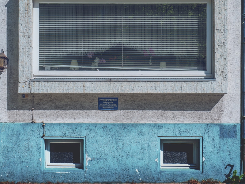 glass - material, building Exterior, wall, closed, rectangular, door, building, residential district, concrete, paint, built Structure, green, glass, day