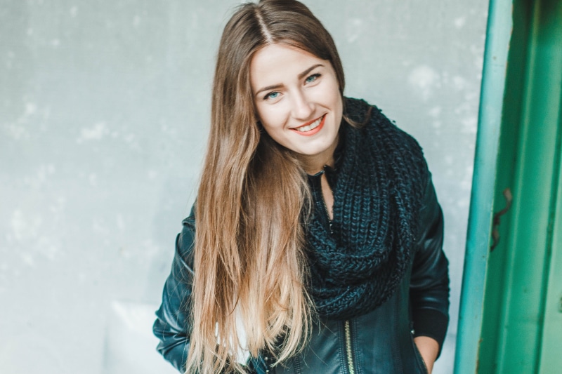 young Adult, hair, one Person, wearing, jacket, happiness, cheerful, lifestyles, caucasian Ethnicity, looking At Camera, woman, people, females, blond Hair