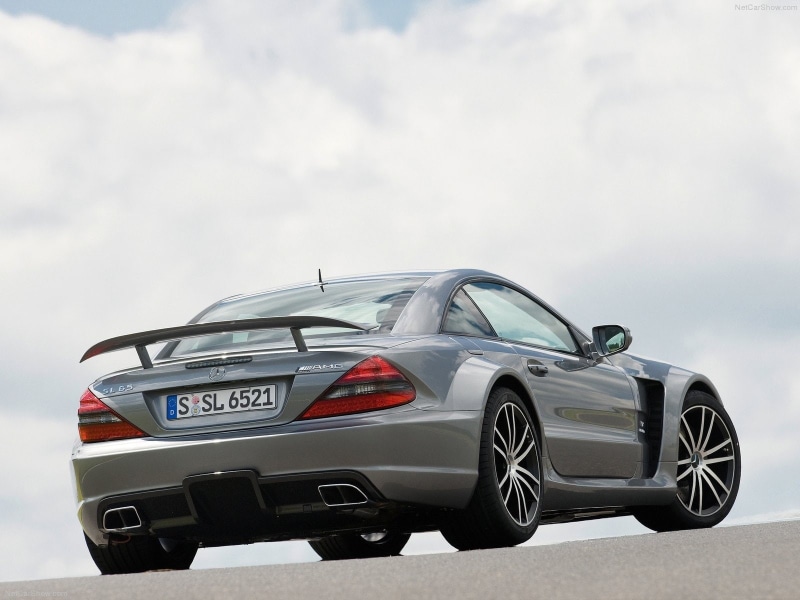 amg, black, r230, series, sl65, mercedes-benz, 2009, 720P