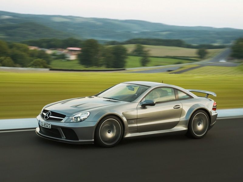benz, sl65, series, black, 720P, amg, mercedes