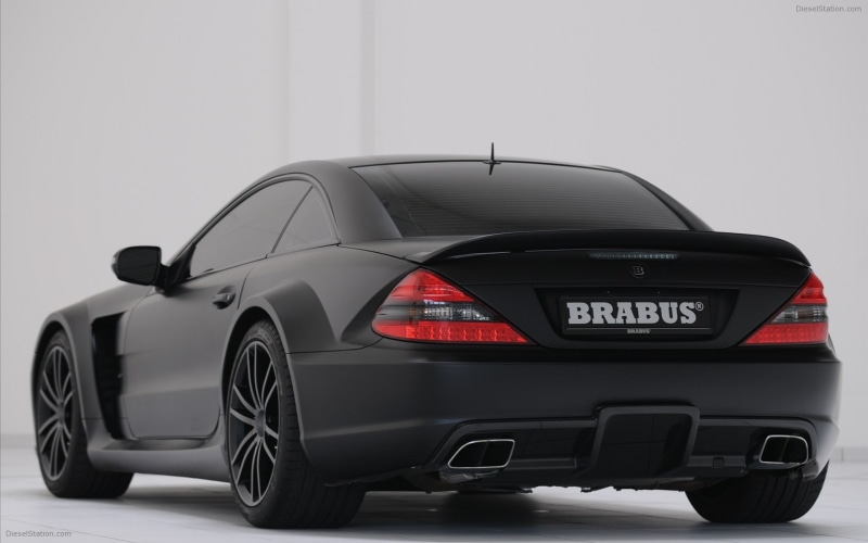 series, vehicles, art, hd, sl, Black, cars, amg, mercedes, brabus, benz, 1080P, widescreen