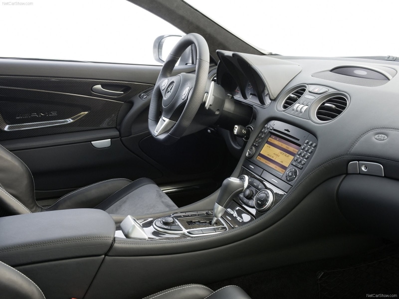 series, 720P, r230, amg, sl65, 2009, mercedes-benz, black