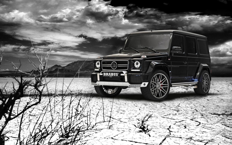 mercedes, brabus, 1080P, g, suv, mercedes-benz g63, black, 1920x1200, cars, mercedes-benz, benz