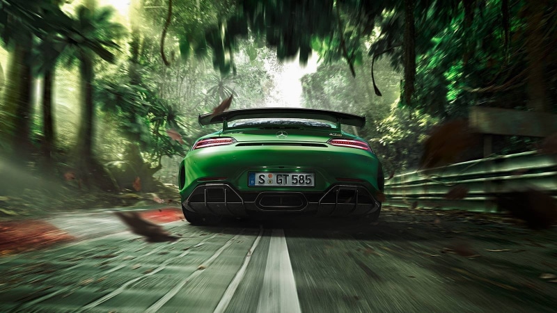 green cars, Mercedes-Benz AMG GT, Mercedes-Benz, 720P, race cars, German cars, Mercedes-AMG