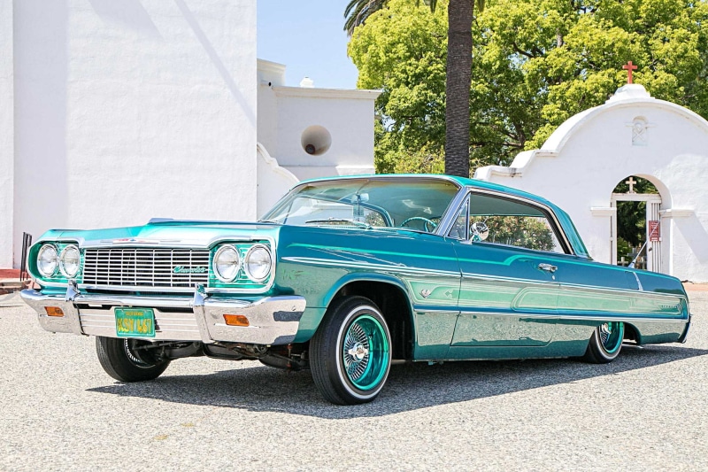 vehicle, 1080P, car, auto, impala, 1964, chevrolet, automobile, custom, lowrider