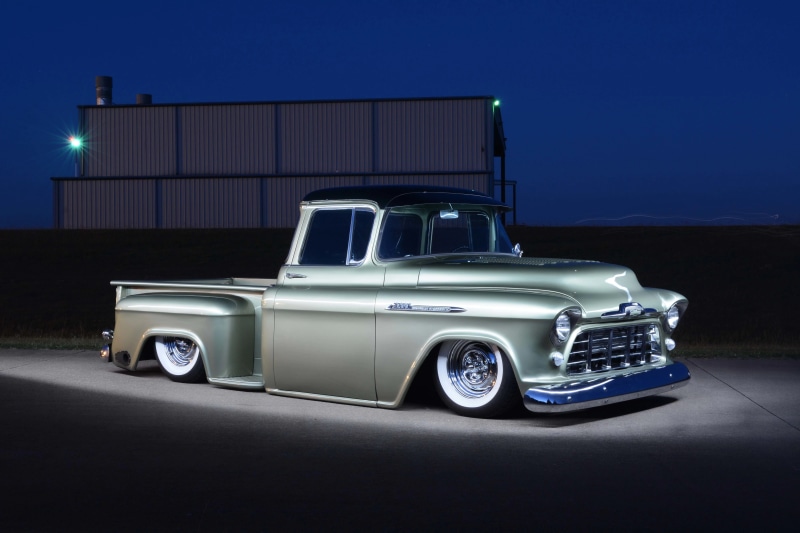 pickup, 4K, vehicle, truck, 3200, streetrod, chevrolet, auto, automobile, hotrod, hot, custom, car, lowrider, 1956, rod