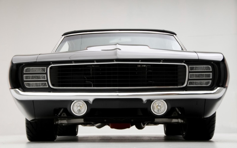 coupe, black, muscle car, 1969, camaro, 1080P, tuned, cars, chevrolet