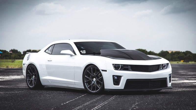 sky, cloud - sky, road, Chevrolet Camaro SS, outdoors, transportation, tire, nature, motor vehicle, land vehicle, street, day, no people, travel, wheel