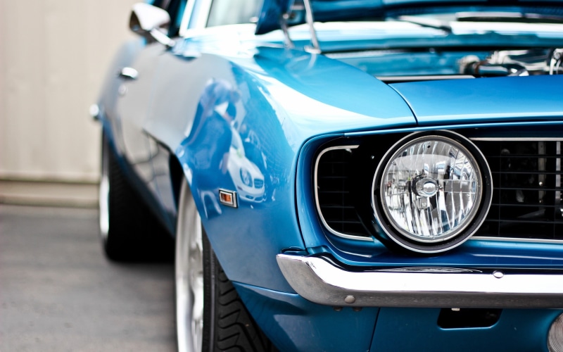 car, cars, chevrolet, hd, camaro, 2K, classic, headlight