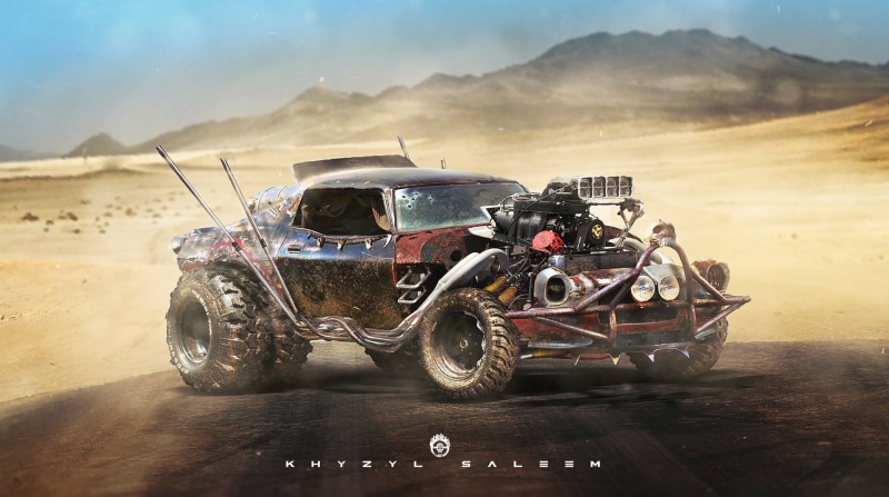 Khyzyl Saleem, 1080P, Chevrolet Camaro Z28, Mad Max, car