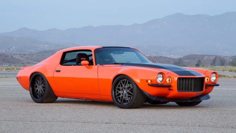 Chevrolet Camaro, Muscle Car, Chevrolet, 1080P, Chevrolet Camaro Z28, Orange Car, Car, Vehicle