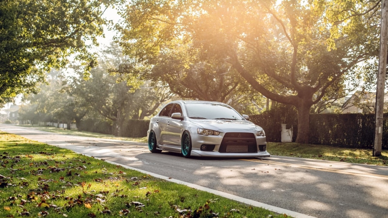 luxury, on the move, land Vehicle, tuning, Mitsubishi, sedan, nature, sports Car, new, plant, city, environment, change, travel, outdoors, trees, tree