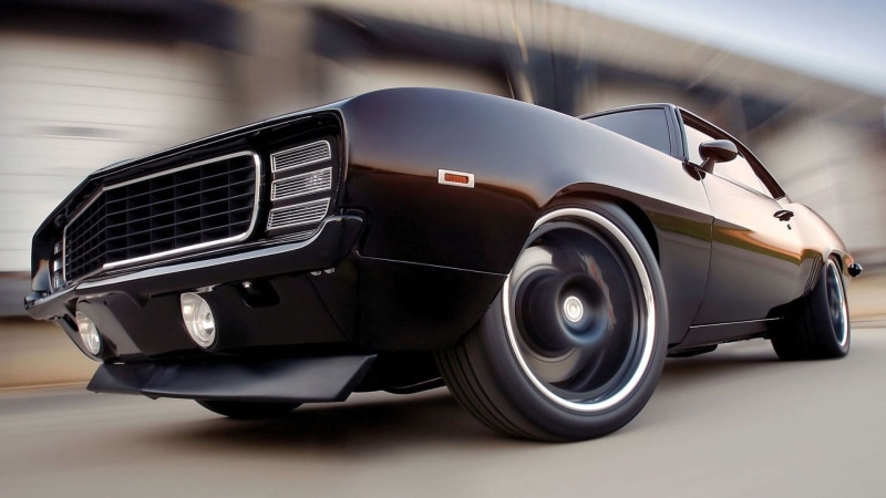 chevrolet, 1080P, old, art, camaro, hd, cars, x, 1969, Chevrolet Camaro, ss